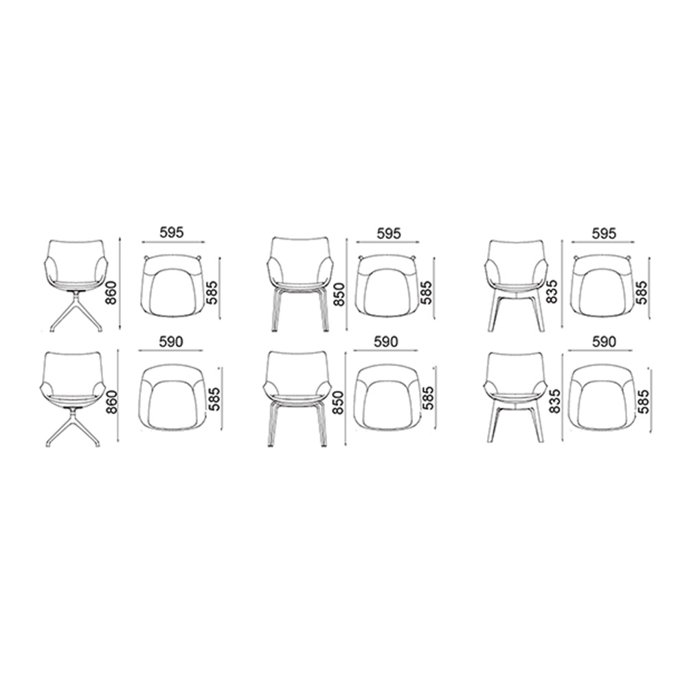 Ghế Văn Phòng Sitzone OC-340