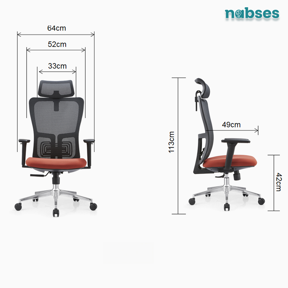 ghế nhân viên ivyco oc-018a
