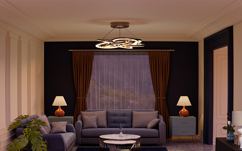 đèn led trang trí nội thất