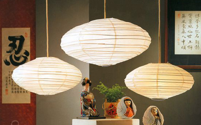 đèn vải trang trí nội thất