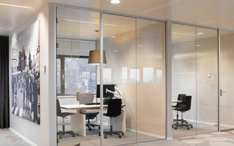 phone booth in office