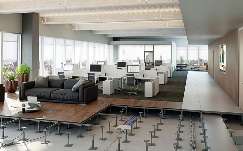 sàn nâng kỹ thuật