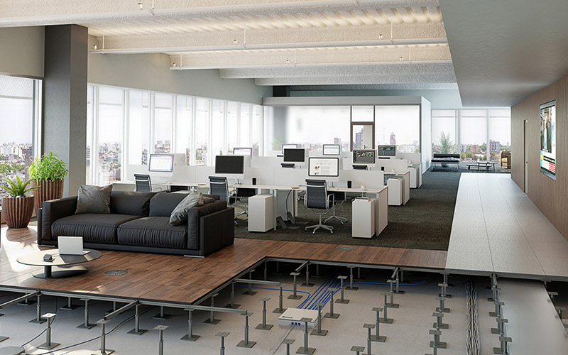 tấm sàn nâng kỹ thuật