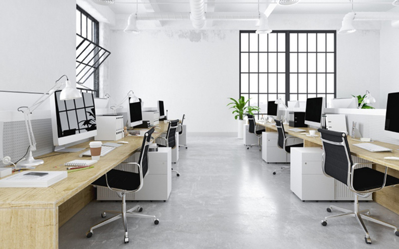 bàn ghế văn phòng chân sắt