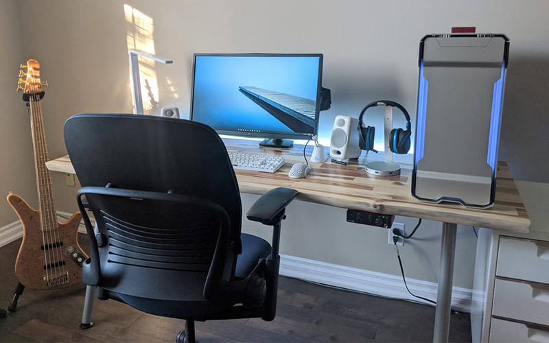 bàn máy tính nâng hạ