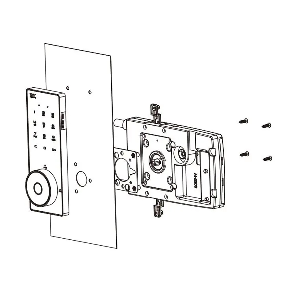 khóa mật khẩu tủ nội thất wangtong m1605
