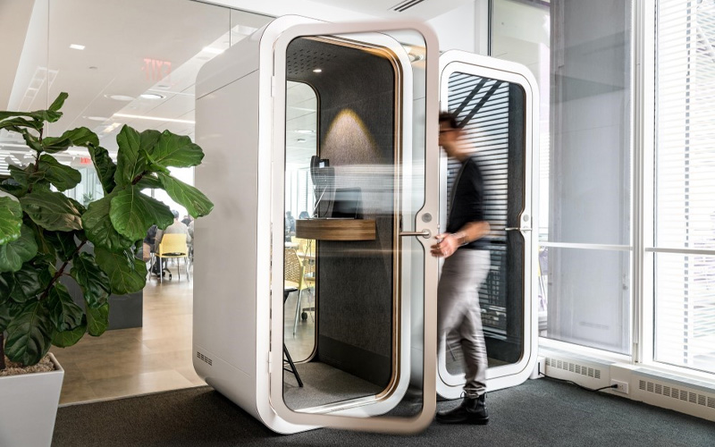 phone booth interior