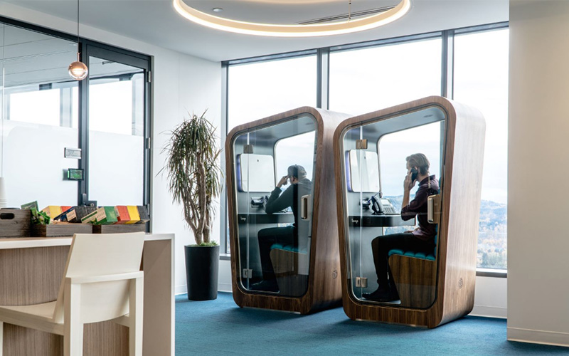 phone booth văn phòng