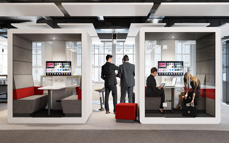 phone booth văn phòng