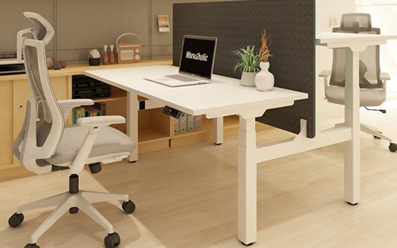 bàn làm việc nâng hạ bằng điện