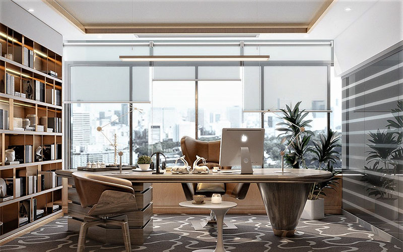 bàn ghế giám đốc đẹp