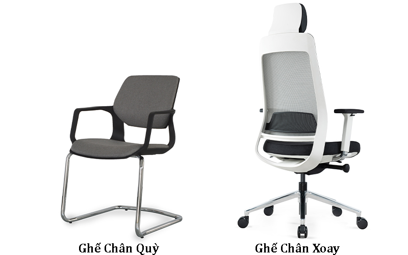 ghế họp chân xoay