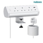 ổ cắm điện kẹp bàn nabses bst-s700-a