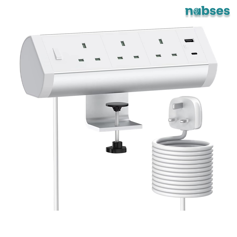 ổ cắm điện kẹp bàn nabses bst-s700-a