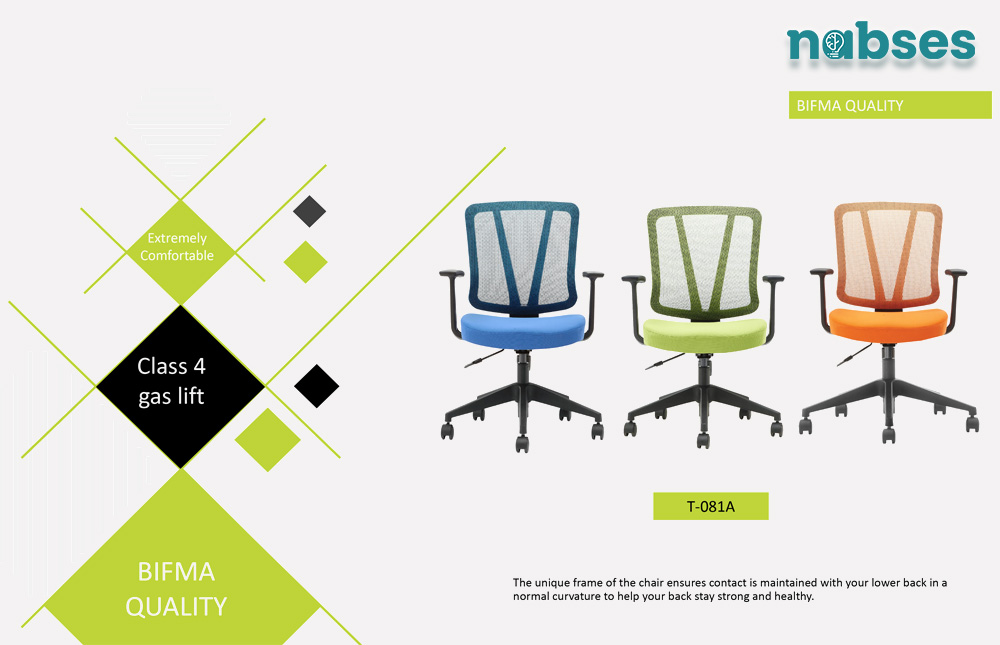 ghế nhân viên nabses t-081a-1