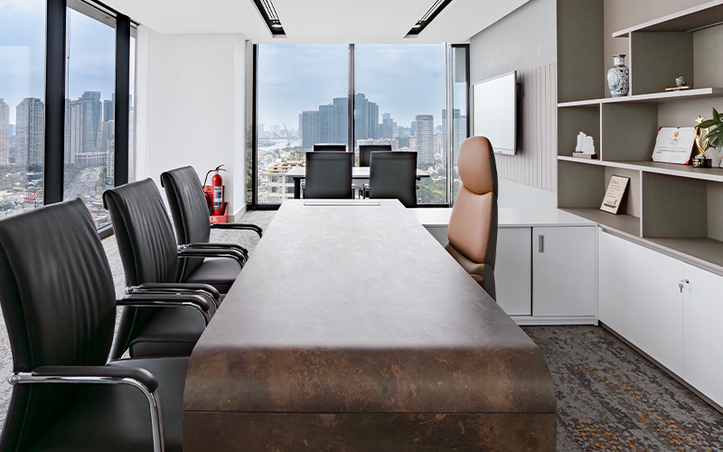 bàn làm việc chủ tịch