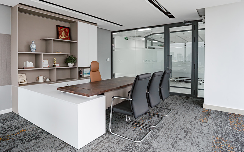 ghế làm việc chân quỳ