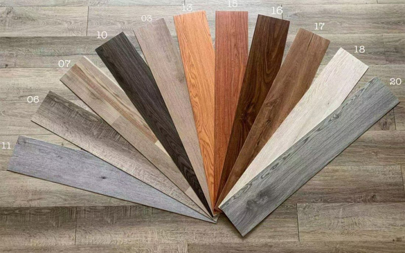 lót sàn nhựa giả gỗ