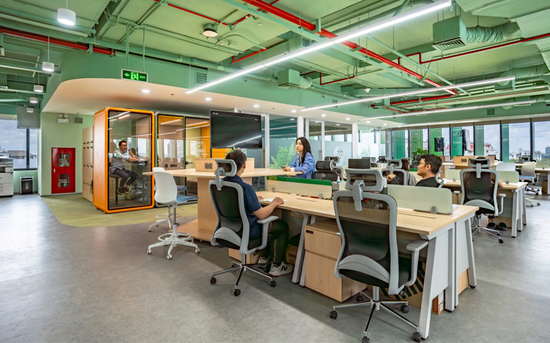 mua ghế nhân viên