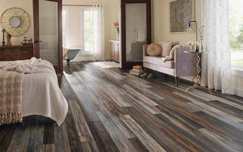 sàn nhựa giả gỗ chống nước