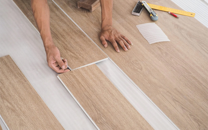 sàn nhựa giả gỗ chống nước