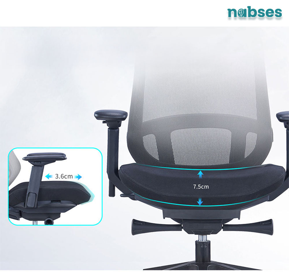 ghế nhân viên nabses ch-530b