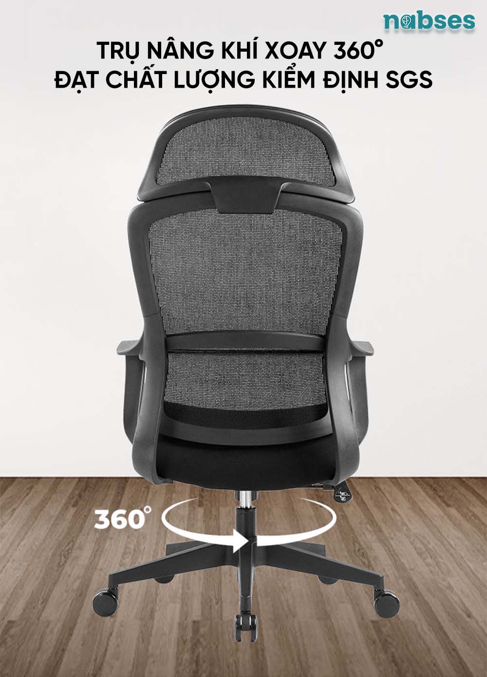 ghế nhân viên nabses ym99