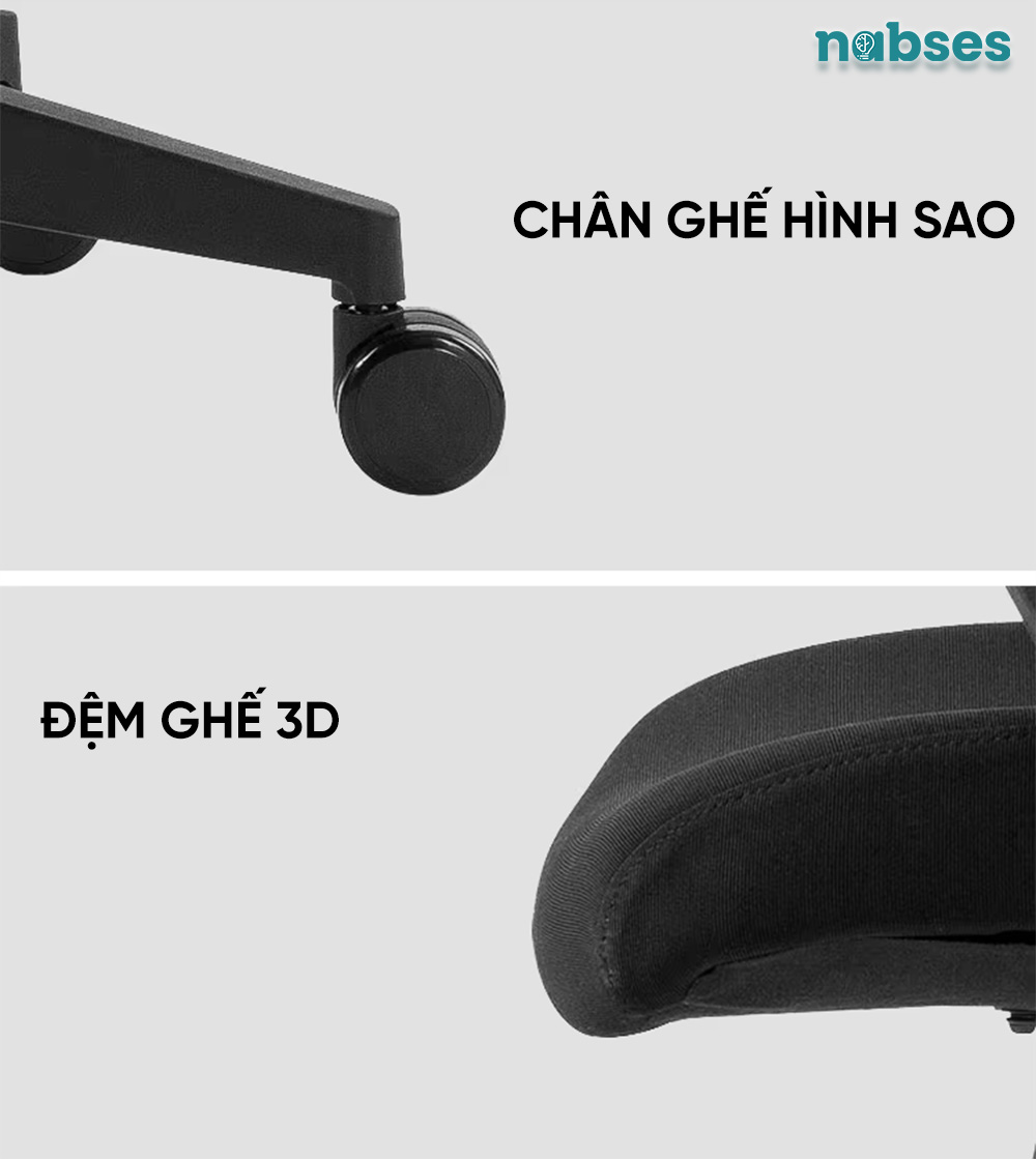 ghế nhân viên nabses ym99