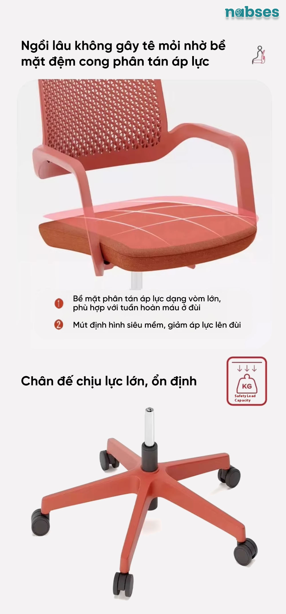 ghế pantry nabses ch-573c