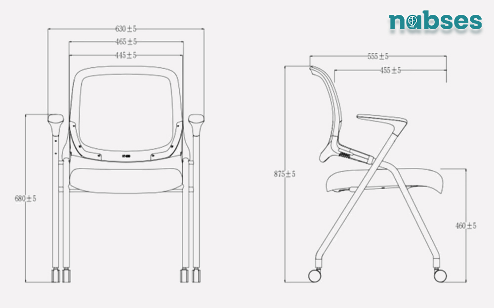 ghế training nabses hy-893c