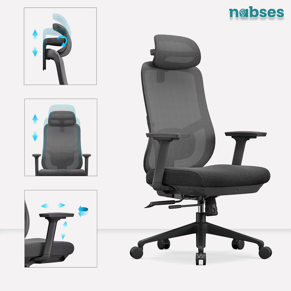 ghế nhân viên nabses ally-h