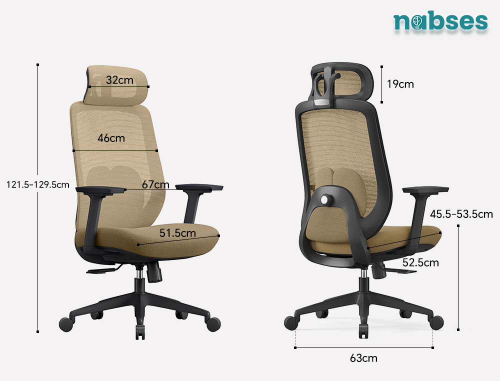 ghế nhân viên nabses vela-h