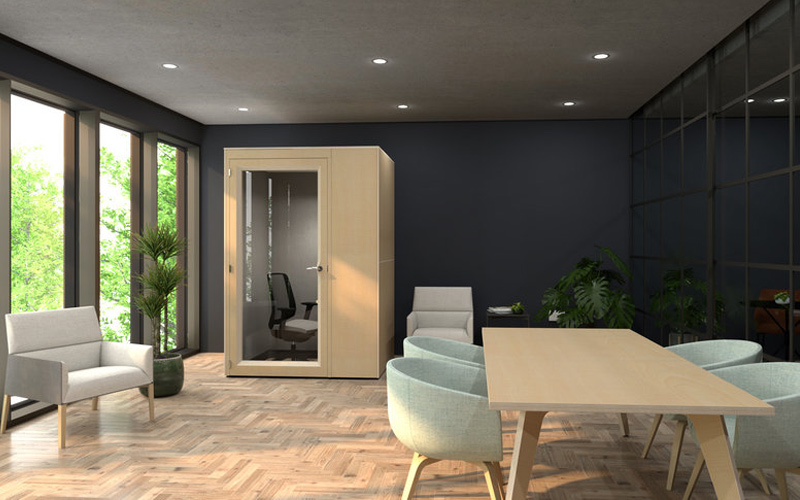 office booth at home