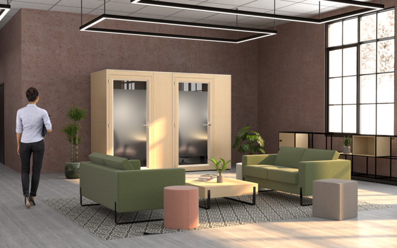 office booth at home