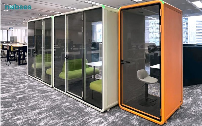 cabin làm việc cách âm